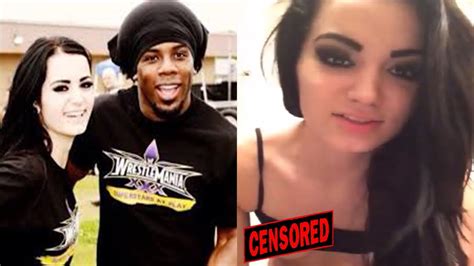 xavier woods and paige video|WWE star Paiges sex tape with Brad Maddox leaked